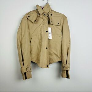 Zara NWT Tan Utility Jacket for Women Size XS